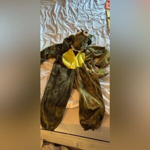 Dinosaur Costume with Yellow Belly